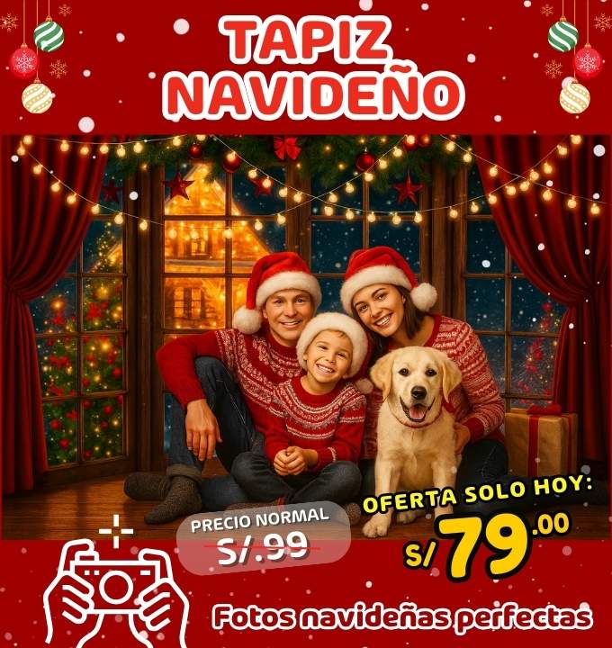 TAPIZ NAVIDEÑO PREMIUM