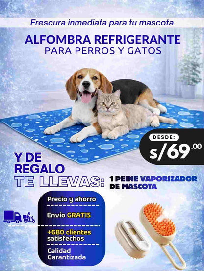 ALFOMBRA REFRIGERANTE PARA MASCOTAS