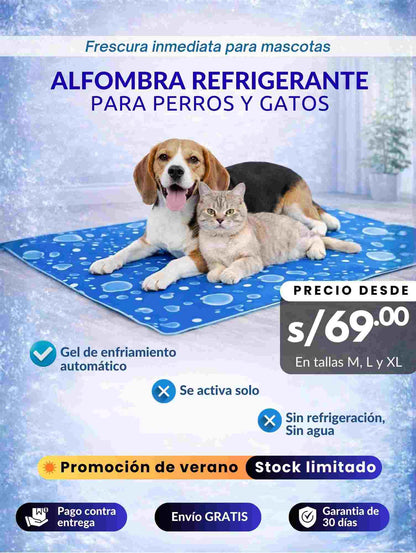 ALFOMBRA REFRIGERANTE PARA MASCOTAS