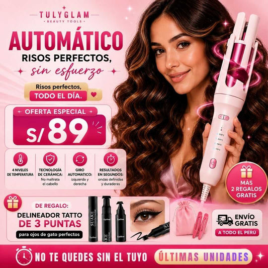 RIZADORA 💖 AUTOMÁTICA PROFESIONAL